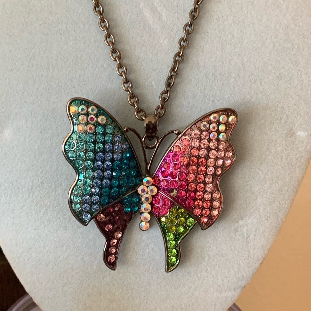 Kirts Folly Butterfly Necklace